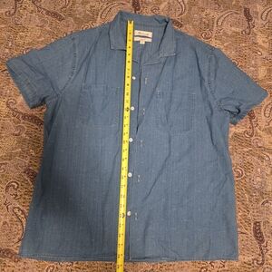 Madewell Denim Blue Casual Button Down Shirt